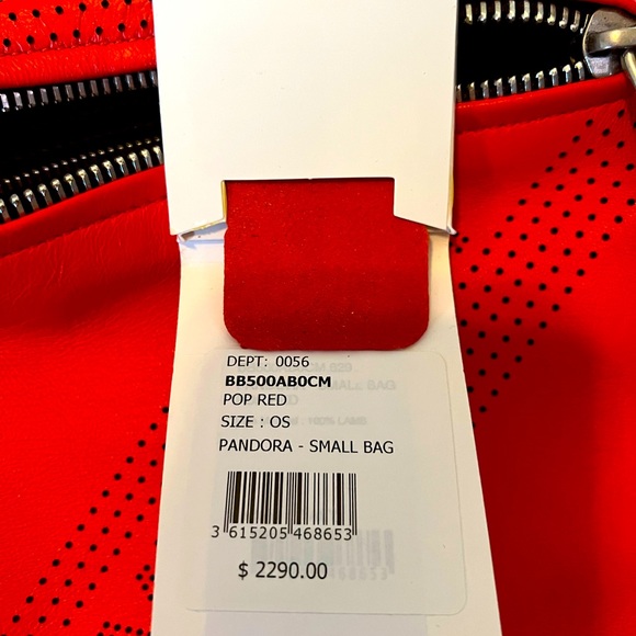 New Givenchy small pandora with perforated details and black handles. Authentic - Picture 10 of 11